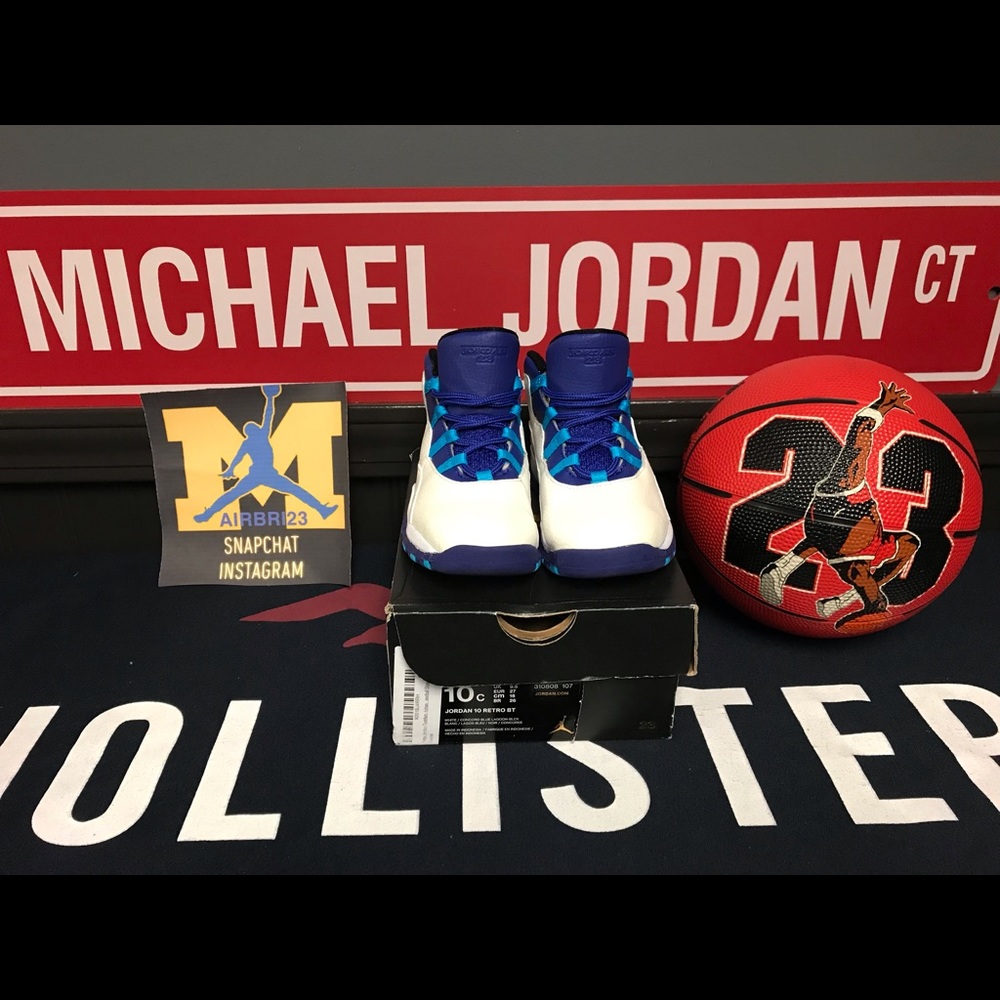 Nike Air Jordan Retro 10 “Charlotte Hornets” 10C